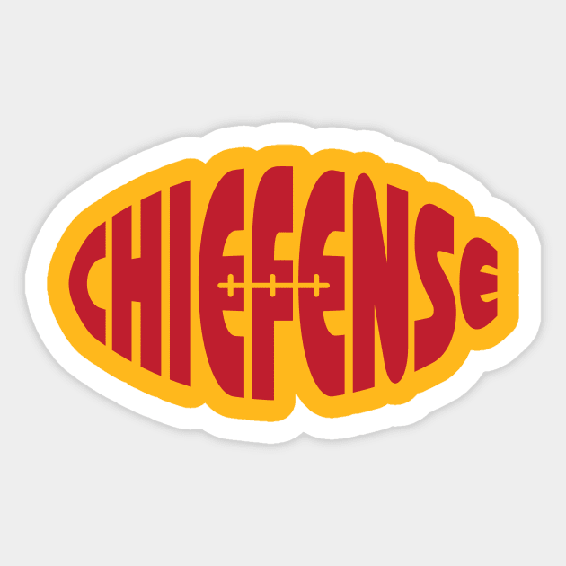 CHIEFENSE Sticker by Team Camo